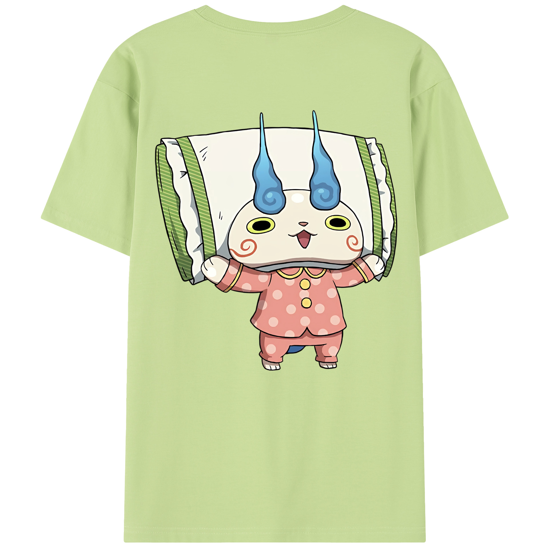 （画像用） 妖怪ウォッチ Yo-kai Watch 綿100％半袖Tシャツ（背面プリント）